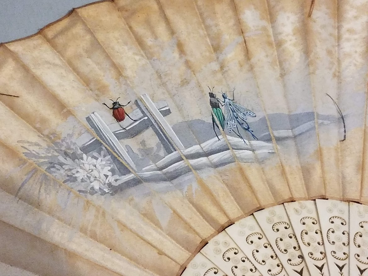 Image of art on fan