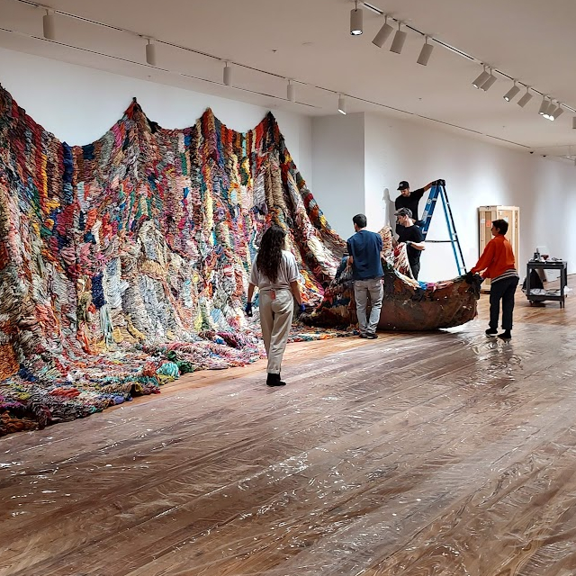 Object installation for museum exhibition.